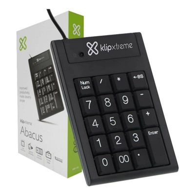 Teclado Numerico Klipxtreme Abacus USB