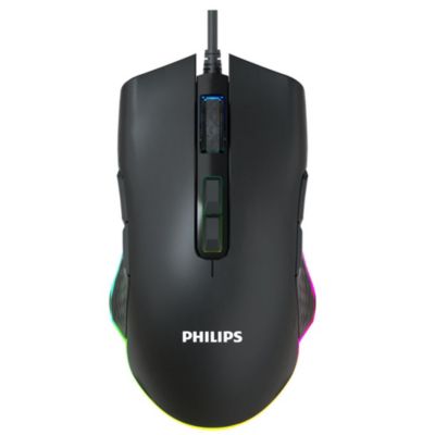 Mouse Philips Gamer G201 8 Botones