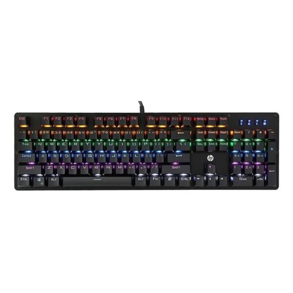 Teclado Mecánico Gaming Hp GK100 - Negro