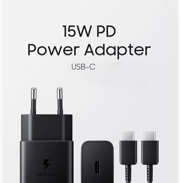 Cargador de Pared Samsung 15W con Cable Usb-C