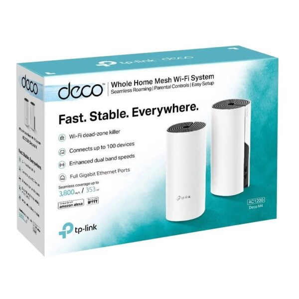 ROUTER MESH TP LINK DECO M4 PACK DE 2