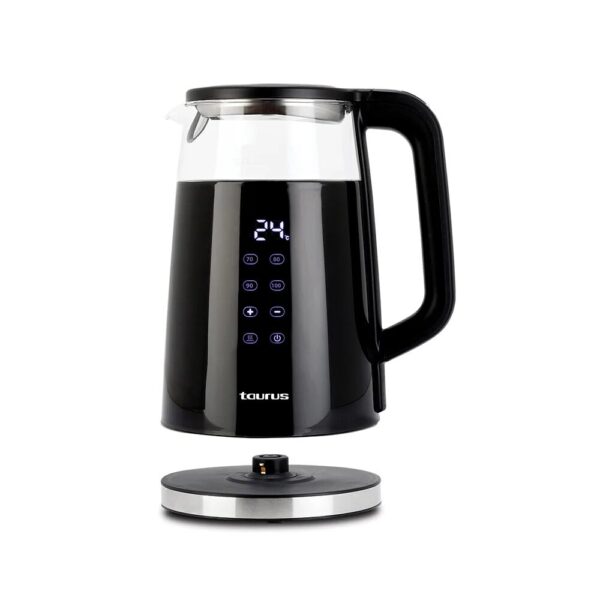 Hervidor Digital Taurus Neoglass Negro