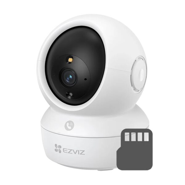 CÁMARA DE SEGURIDAD INTELIGENTE EZVIZ H6C PRO FULL HD 2MP + MEMORIA MICROSD 64GB DE REGALO